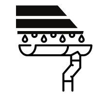 Roof Gutters Icon